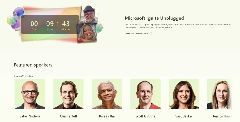 Zilele acestea are loc conferința Microsoft Ignite și sesiunile online pot fi urmărite gratuit azi și mâine.