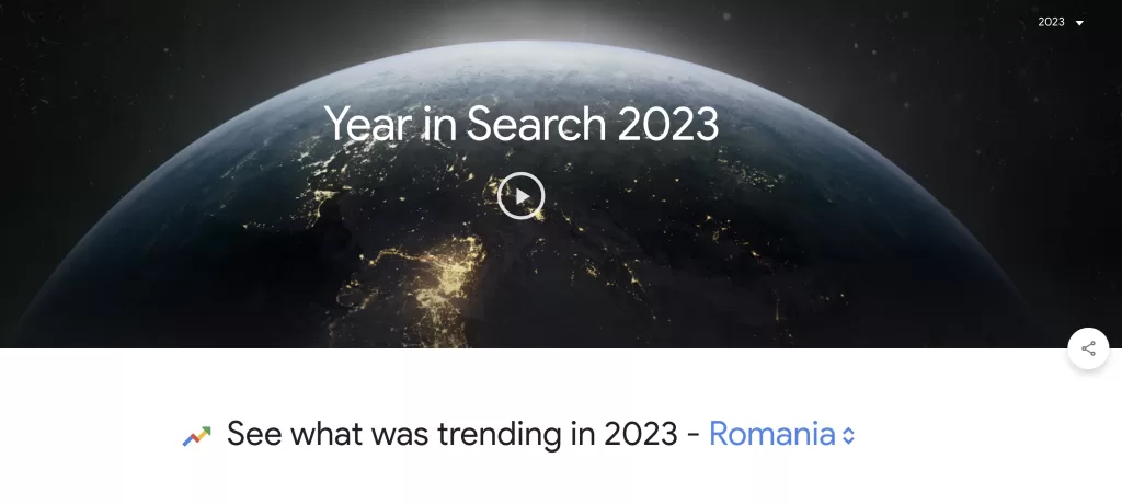 Ca în fiecare an, Google ne oferă listele (filtrate) cu ce au căutat românii în decursul anului.