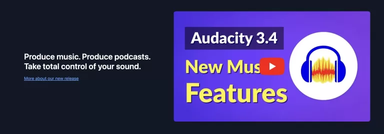 Utilizatorii Audacity pot utiliza acum plugin-urile Intel OpenVINO ce folosesc AI-ul pentru eliminarea zgomotului de fundal, generarea de muzică și transcrierea conversațiilor.