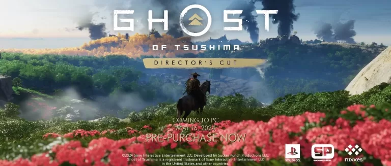 Încă unul dintre jocurile exclusive PlayStation ajunge pe PC: legendarul Ghost of Tsushima director's cut va putea fi jucat pe Windows din luna mai.