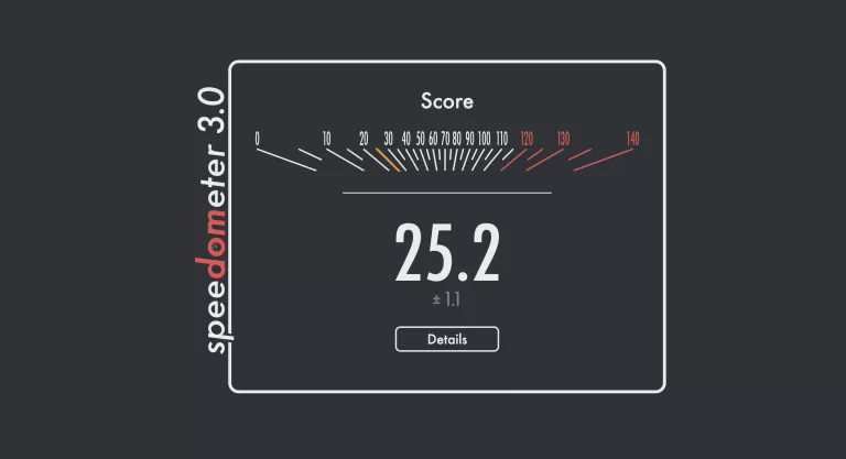 Speedometer e unul dintre benchmark-urile de browser pe care le-am folosit de când m-am apucat să testez smartphone-uri, acum a ajuns la versiunea 3 pentru a face față cerințelor web-ului modern.