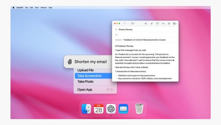 Aplicația macOS a OpenAI este acum disponibilă pentru toată lumea, după ce inițial a fost nevoie de listă de așteptare pentru a putea beneficia de ea.