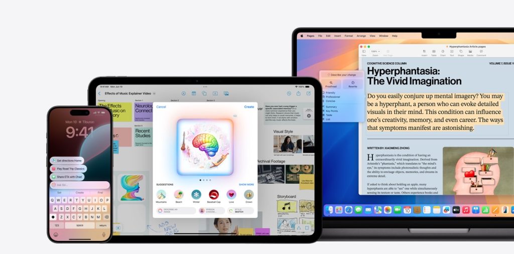 Serviciul Apple Intelligence va debuta ca opțiune gratuită pentru utilizatorii Apple, dar pe urmă va fi contra cost, probabil un alt abonament.