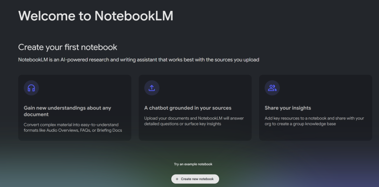 AI-ul Google Notebooklm poate genera rezumatele în peste 50 de limbi, inclusiv limba română.