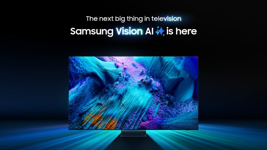Samsung a anunțat disponibilitatea în România a noilor televizoare Vision AI 2025 și a soundbar-urilor 2025.