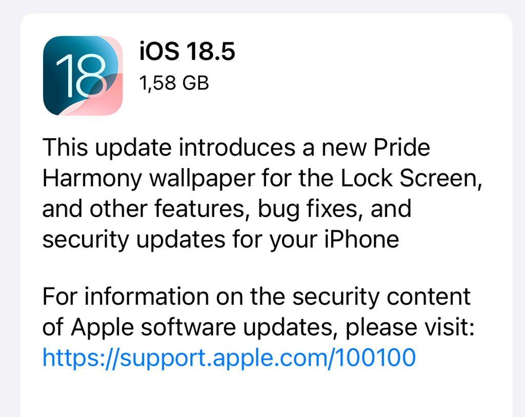 A ieșit iOS 18.5 cu ceva elemente noi și remedii de securitate. Ar fi bine să îi aplicați!