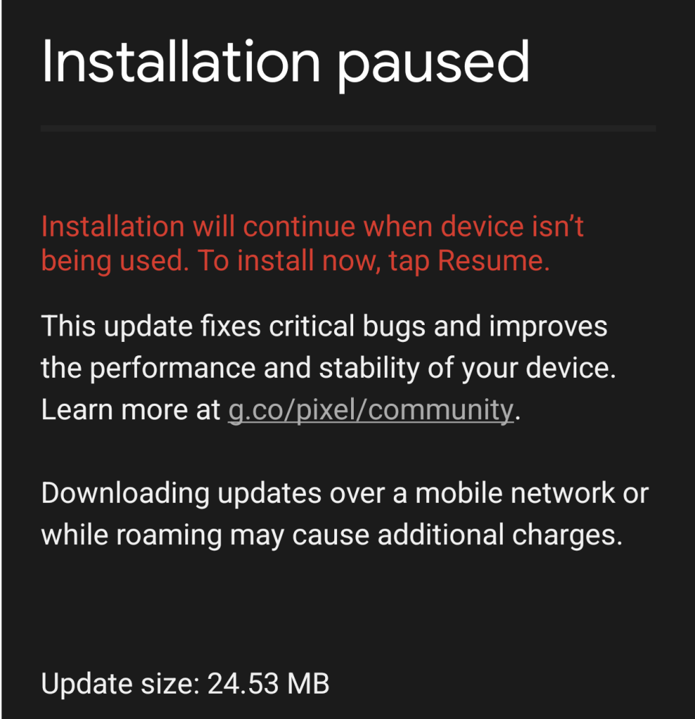 Aseară am văzut că Google a lansat actualizarea Android 15 de luna mai 2025 pentru aparatele Pixel.