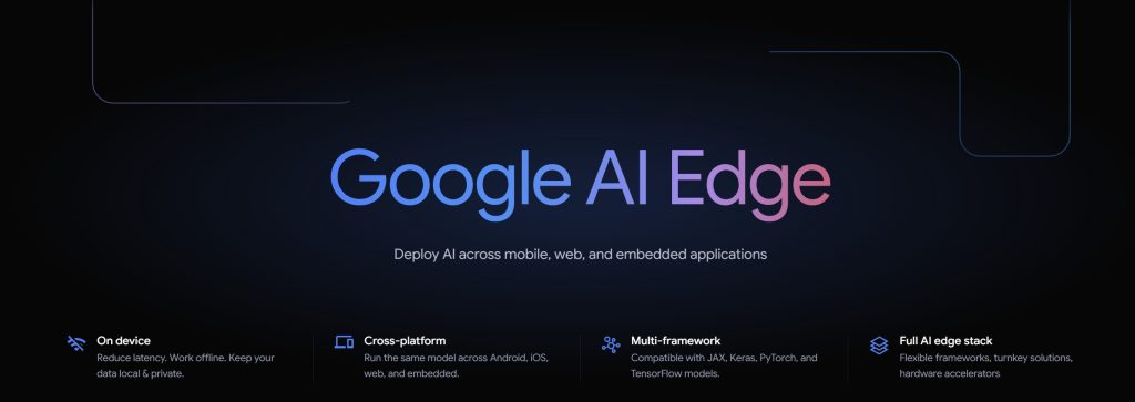 Google a lansat AI Edge, o soluție AI pe care o poți folosi pe telefon, fără conexiune la internet. Și poți face asta și tu!