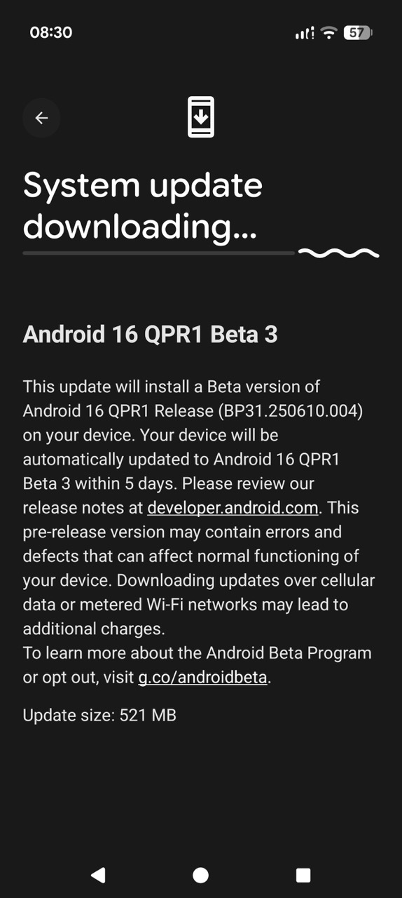Ieri seară Google a lansat Android 16 QPR1 Beta 3, probabil ultimul beta de Android 16 dinainte de lansarea oficială