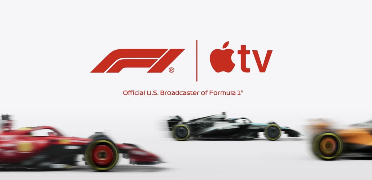 Apple TV va transmite F1