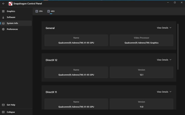 După foarte mult timp în care aplicaţia Control Panel pentru Qualcomm Snapdragon a fost în fază de testare, de azi poate fi instalată de oricine vrea să încerce jocurile Windows pe laptop-urile Copilot+ cu Snapdragn.