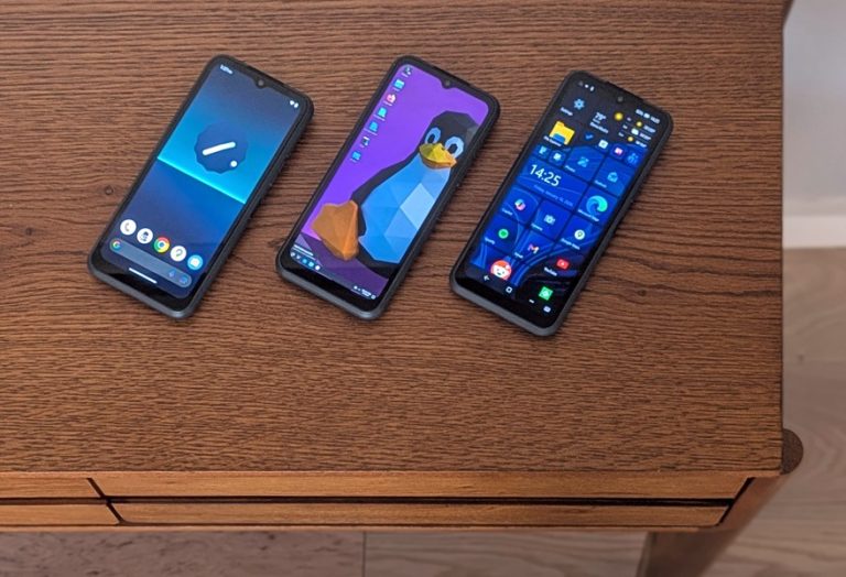 Vreau să vă povestesc despre NexPhone, smartphone-ul Android ce poate funcționa cu Windows 11 și Linux.
