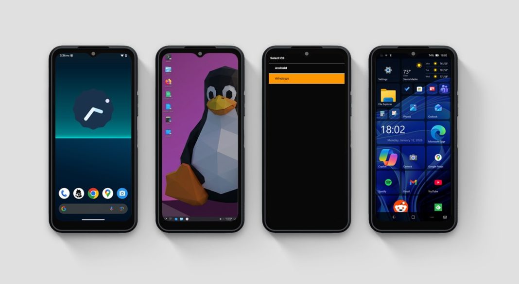 NexPhone: smartphone-ul Android cu dual-boot pe Windows 11