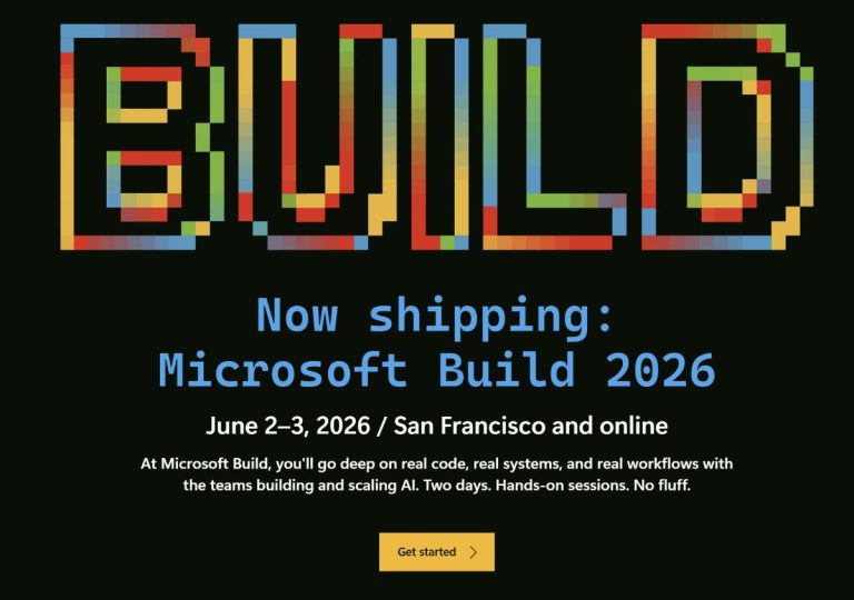 Microsoft a anunțat conferința MS BUILD pentru dezvoltatori pentru perioada 2-3 iunie, la San Francisco, într-un cadru inedit și cu mai puține locuri.