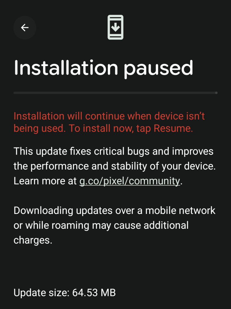 În seara asta a ieșit pachetul de actualizări Pixl Update pentru luna aprilie 2026 cu puține elemente notabile.