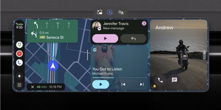 În următoarea perioadă Google va aduce schimbări importante în Android Auto, inclusiv suport pentru folosirea player-elor video și mai mult Gemini!