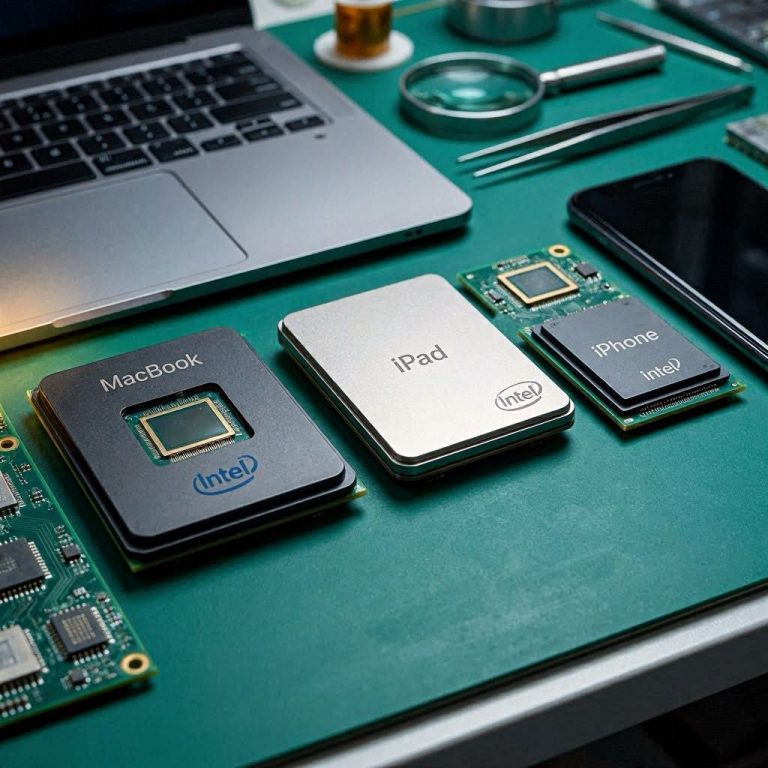 Umblă vorba că Apple va folosi Intel (bine, fabricile sale) ca să producă viitoare cipuri pentru MacBook, iPad și iPhone.