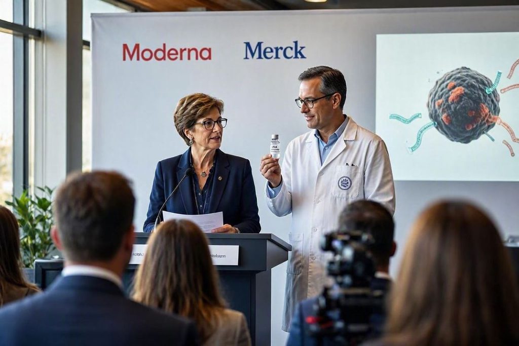Citeam că medicina a mai făcut un pas (mare?) în vindecarea cancerului: Moderna și Merck au anunțat că au un vaccin mRNA contra melanomului ce a trecut de faza a treia a testelor.